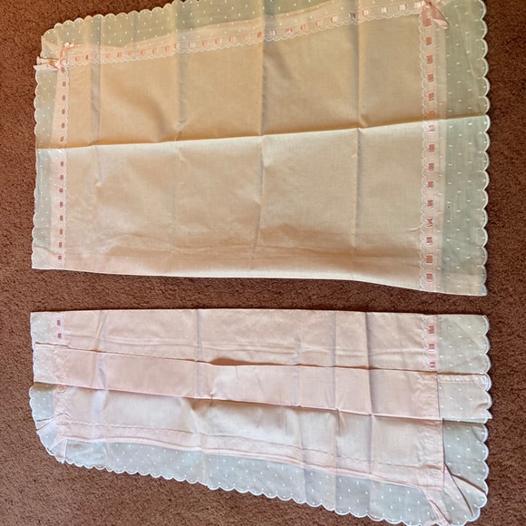 New Imported Italian 2 Pillow Case & Flat Sheet Set A Norma Di Legge No 883 - Picture 2 of 8